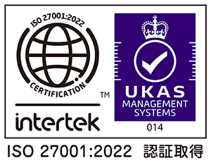 ISO27001認定証